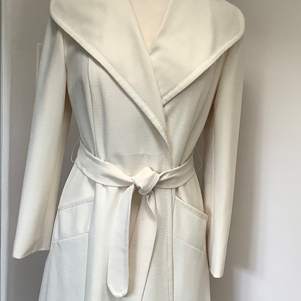 Vintage ivory coat